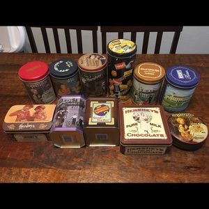 Hershey’s tins